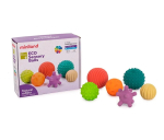 Sensoorne pall, komplekt Miniland, mitmev&auml;rviline, 6 tk