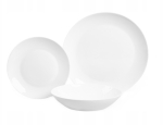 L&otilde;unaserviis Homla Capri 727610, klaas, valge v., 18 tk.