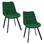Toolide komplekt Akord SJ.22, matt, roheline v., 43 cm x 50 cm x 90.5 cm, 2 tk