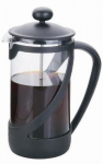 Kohvikann French Press Asi Collection, 1.7 l, l&auml;bipaistev/must