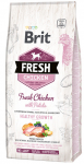 Kuiv koeratoit Brit Fresh Chicken with Potato Puppy Healthy Growth, kanaliha, 2.5 kg