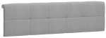 Voodipeats kahekohaline Headboard Upholstered Cover, hall v., ilma madratsita