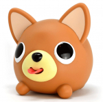 M&auml;ngukujuke Jabber Ball Chihuahua, pruun v.