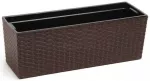 R&otilde;dukast Lamela Begonia RATTAN 625-83, plastik, 56 cm x 19 cm, &Oslash; 56 cm, pruun v.