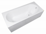 Vann, teisaldatav SPN Art Stone Samanta, 179.5 cm x 79.8 cm x 62 cm, ristk&uuml;lik, valge
