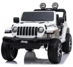 Laste elektriauto Azeno Jeep Wrangler Rubicon, valge v.