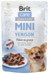 M&auml;rg koeratoit Brit Care Mini Venison, metslooma liha, 0.08 kg