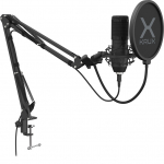 Kondensaatormikrofon Krux EDIS 1000, must v.