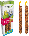 Pulgake Vadigran Stixx Budgies Fruit 2pcs 14468, v&auml;ikestele papagoidele, 0.085 kg