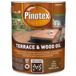 Puidu&otilde;li Pinotex Terrace & Wood Oil, teak, 3 l