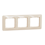 Kolmene raam Schneider Electric Sedna Design, beež