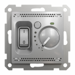 Termostaat Schneider Electric Sedna Design SDD113507, seina s&uuml;vistatavad, h&otilde;be, 7.1 cm, 5 - 50 &deg;C