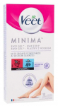 Depilatsiooniriba Veet Minima Easy-Gel Wax Strips, 12 tk