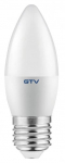 Lambipirn GTV LED, C30, 4000 &deg;K, E27, 6 W, 470 lm