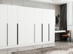 Riidekapp Kalune Design Kale Plus 7789, valge v., 52 cm x 315 cm x 210 cm