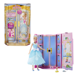 Nukk - muinasjututegelane Mattel Disney Princess Cinderella HMK53, 28 cm, mitmev&auml;rviline