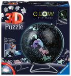 3D-pusle Ravensburger Astrology 115440V, 180 tk, must v.