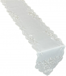 Piklik laudlina ovaalne OHG01-1, valge, 40 x 85 cm