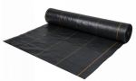Umbrohuvastane agrotekstiil Bradas, must, 100 m x 0.8 m, 110 g/m&sup2;