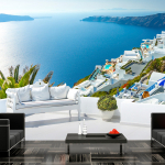 Fototapeet Artgeist View on Santorini, 70 cm x 100 cm