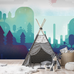 Fototapeet Artgeist Fairy-Tale Landscape, 70 cm x 100 cm