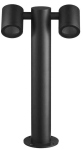 Vabalt seisev v&auml;lisvalgusti Milagro Ketto, 10W, GU10, IP65, must v., 25.4 cm x 45 cm