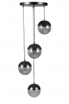 Valgusti rippuv Opviq Chandelier Kure 8711-4, must v.