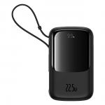 Akupank Baseus Qpow Pro+, 10000 mAh, 22.5 W, must v.