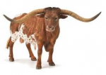 M&auml;ngukujuke Collecta Farm Time Texas Longhorn Bull 88925, 16.2 cm, pruun v.