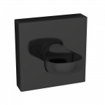 WC p&ouml;&ouml;rdlukk Kuchinox LK1_903A, must, 5 cm x 5 cm