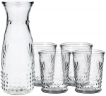 Klaaside ja karahvini komplekt Homla Lorens 2, klaas, 1 l, 5 tk