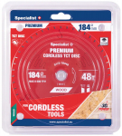 Saeketas Specialist+ Premium, 184 mm x 20 mm