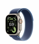 Nutikell Apple Watch Ultra 3 GPS + Cellular 49mm MEWR4ET/A, naturaalsest titaanist korpus sinise/hele sinise trail loop rihmaga - S/M