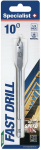 Sulgpuur puidule Specialist+ Fast Drill, puit, hex, 10 mm x 15 cm