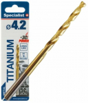 Metallist puur Specialist+ Titanium, metall/roostevaba teras/plast, hss m2, sirge, 4.2 mm x 7.5 cm