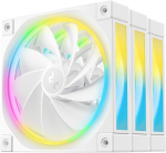Ventilaator korpusele Deepcool FL12R WH 3 in 1, 120 mm x 25 mm