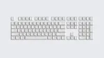 Klaviatuurikatete komplekt Wooting Double Shot OEM PBT, valge v.