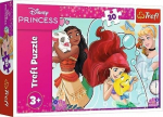 Pusle Trefl Disney Princess Beautiful And Brave 18323, 20 cm x 27 cm, 30 tk, mitmev&auml;rviline