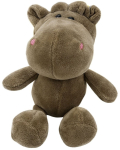 Pehme m&auml;nguasi j&otilde;ehobu Lean Toys, pruun v., 23 cm