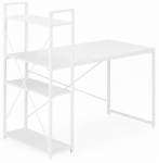 Kirjutuslaud ja riiul ModernHome TH-SD-5, 120 cm x 60 cm, 120 cm, valge v.