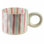 Tass Mondex Rodi, valge/roosa, 0.38 l