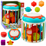 Arendav kuubik, rebane Lean Toys Cute Pet Stuffing Fun, 17 cm, mitmev&auml;rviline