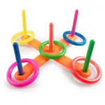 Sihtm&auml;rgi viskem&auml;ng Lean Toys Target, 40.5 cm x 40.5 cm, mitmev&auml;rviline