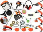 Bensiinimootoriga murutrimmer John G81061, 1800 W