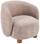 Tugitool Leisure Furniture Baker, beež v., 80 cm x 75 cm x 70 cm
