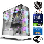 Statsionaarne arvuti Intop RM69466WH Intel Core Ultra 7, DDR5 32 GB, SSD 1 TB, Nvidia GeForce RTX5060Ti 8 GB GDDR7, Windows 11 Home