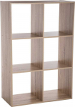 Raamaturiiul 5five Simply Smart Kali, pruun v., 100 cm x 68 cm x 32 cm