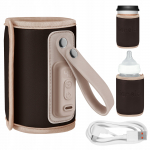 Lutipudelisoojendi Lionelo Thermup Go, pruun v., 0.3 l, 8 cm x 11 cm
