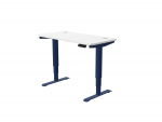 Arvutilaud reguleeritava k&otilde;rgusega Desktronic HomePro, 120 cm x 60 cm, 61 - 127 cm, sinine v./valge v.