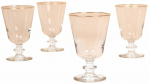 Veiniklaaside komplekt Hermia Pure, klaas, 0.28 l, 4 tk, l&auml;bipaistev v.